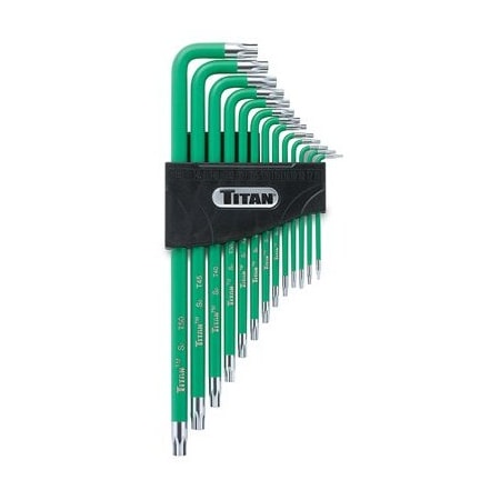 Titan STAR KEY TAMPER RESISTANT 13PC SET TL12715